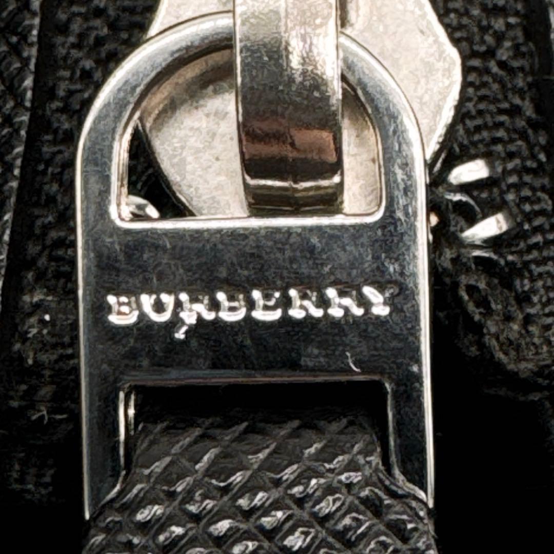 希少✨BURBERRY　バーバリー　トートバッグ　ノバチェック サフィアノレザー