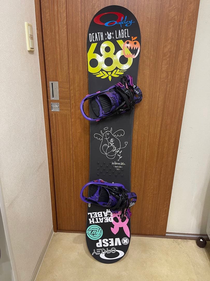 スノーボード DEATH LABEL TRUST WING 143
