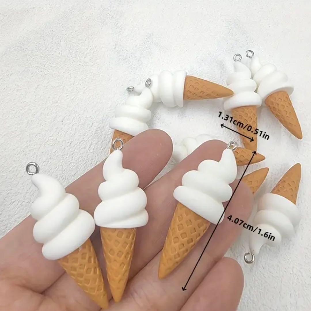 アイスクリームチャーム　５個