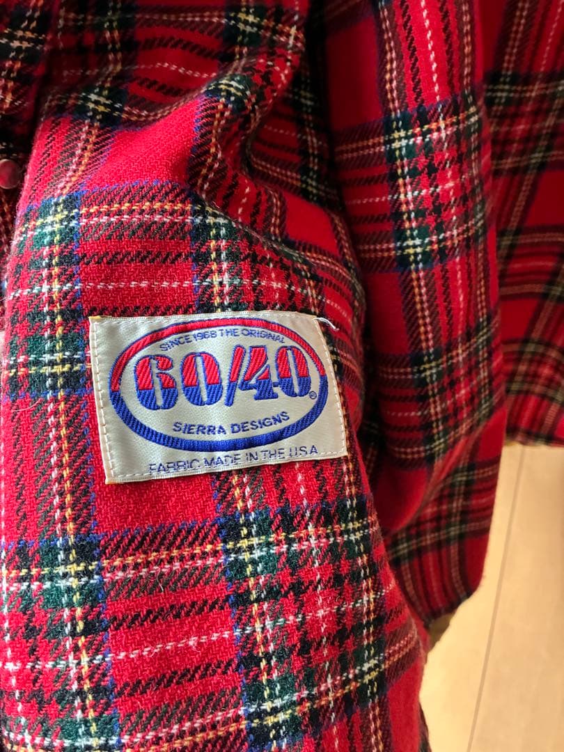 美品　SIERRA DESIGNS 60/40 マウンテンパーカー　USA製