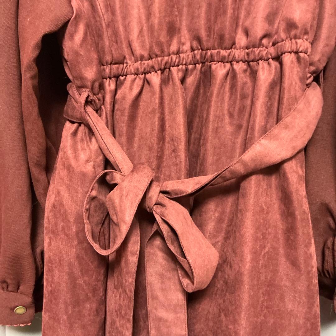 クラロリくる実 ノエル・ド・メモワール ワンピース 4L しまむら　ワインレッド