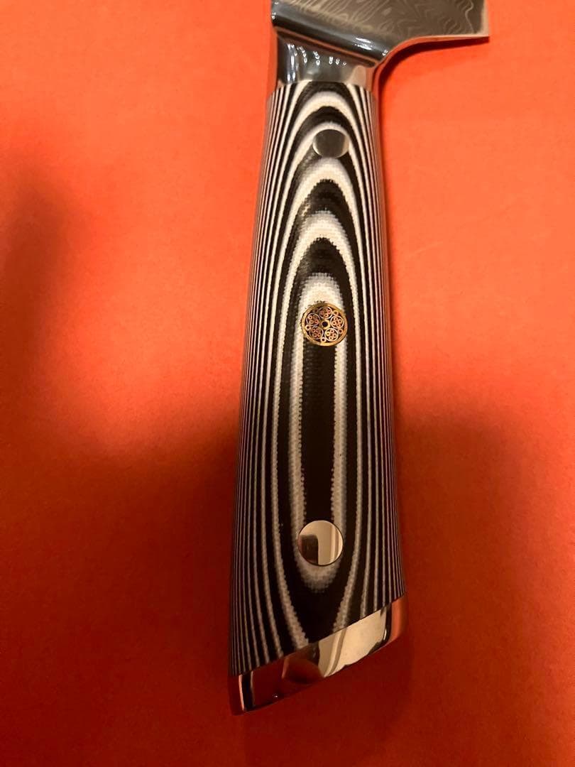 VG10 67層ダマスカス G10柄牛刀 210mm