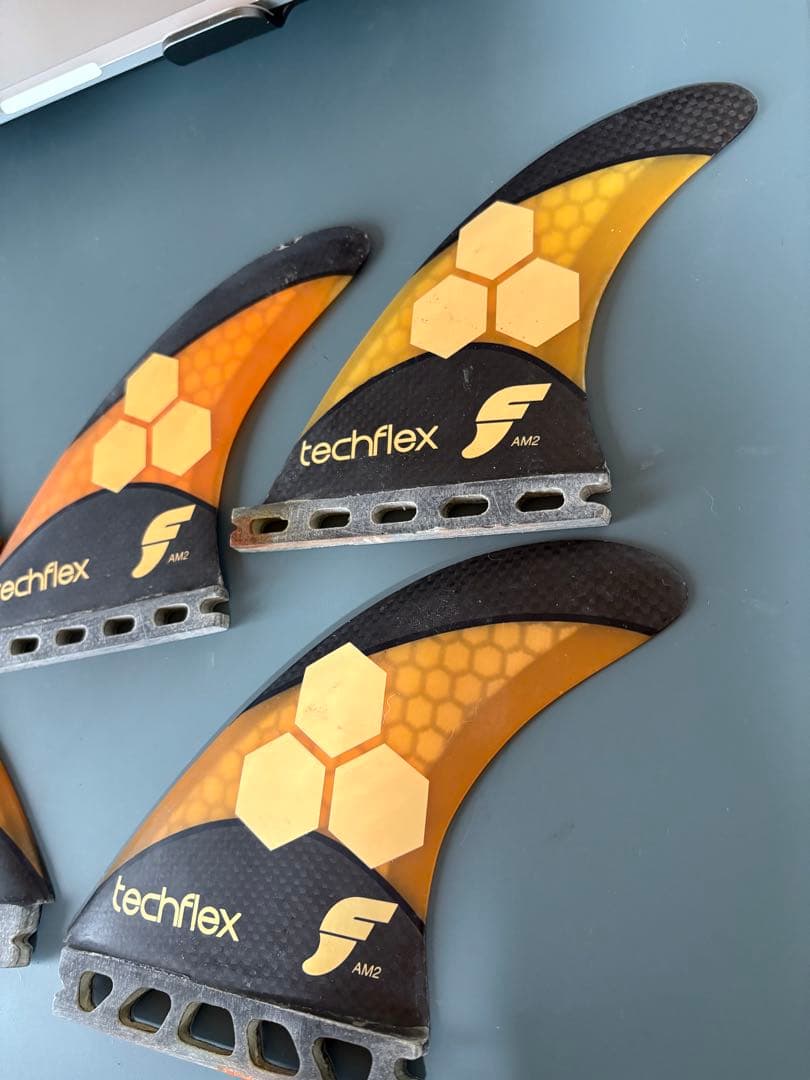 techflex AM2 サーフボードフィン 5枚セット