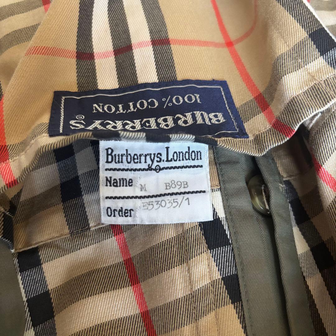 BURBERRY 玉虫コート