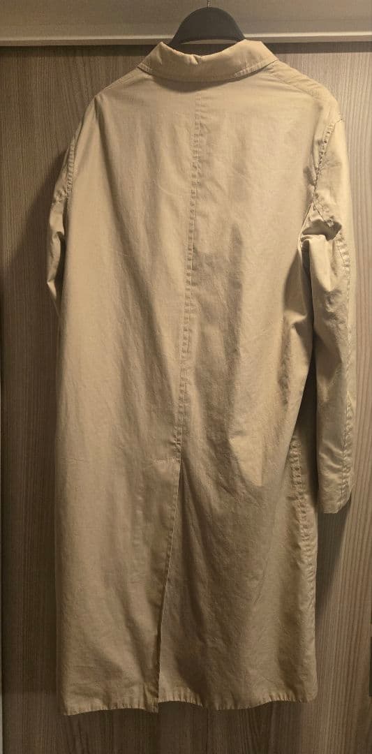 正規品・美品 PRADA コットンベージュ ステンカラーコート ヴィンテージ