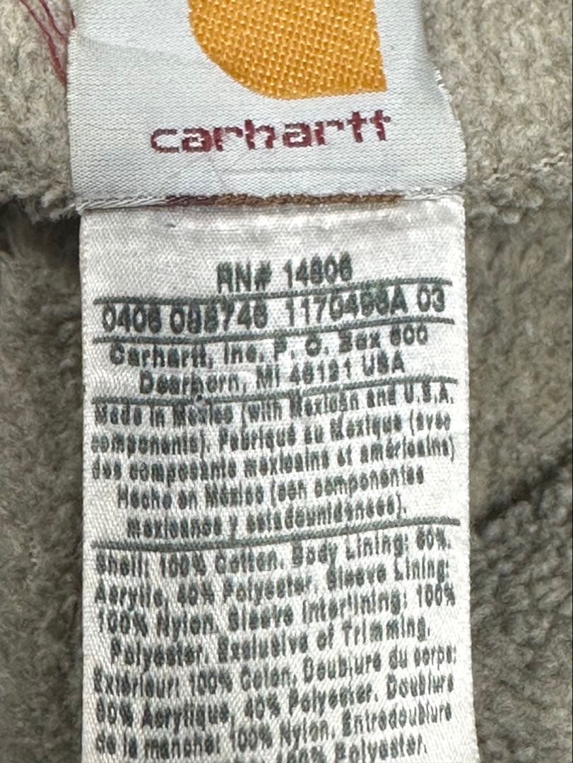 【USA古着】Carhartt アクティブジャケット メキシコ製 ダック地