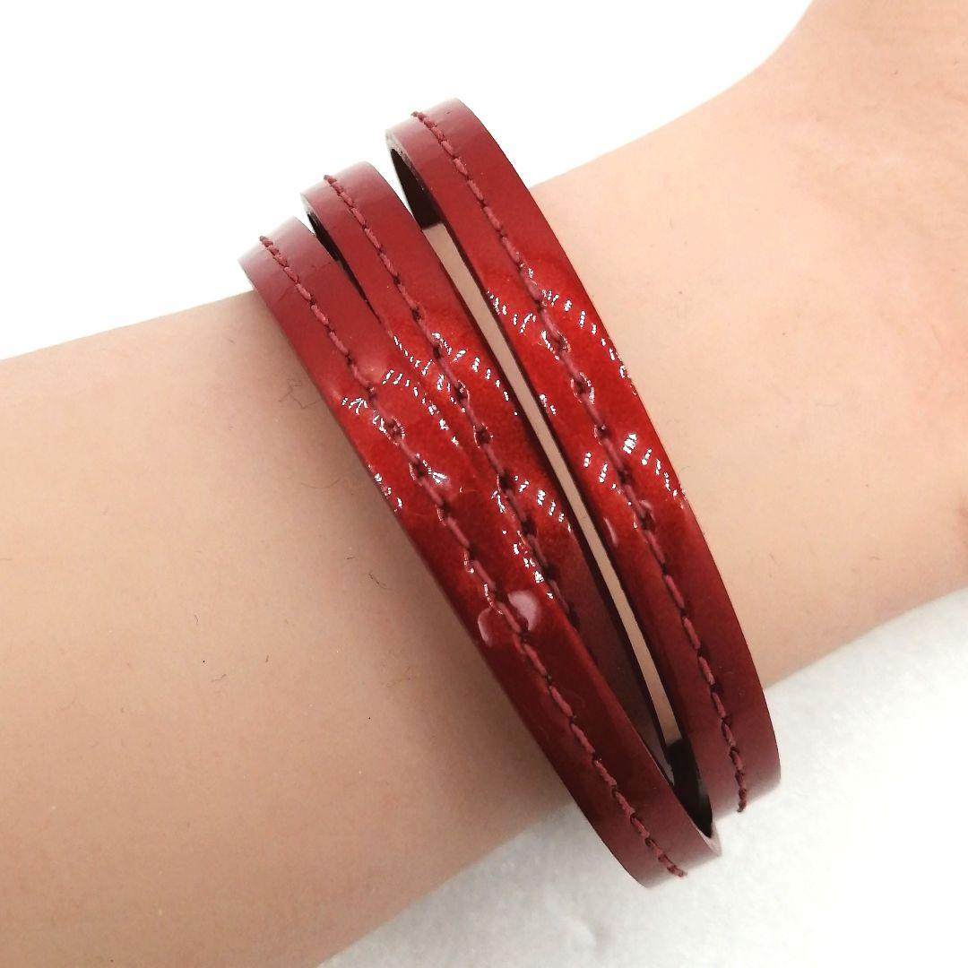 極美品✨ルイヴィトン　ブラスレ　コミット ブレスレット　LVロゴ　ハート