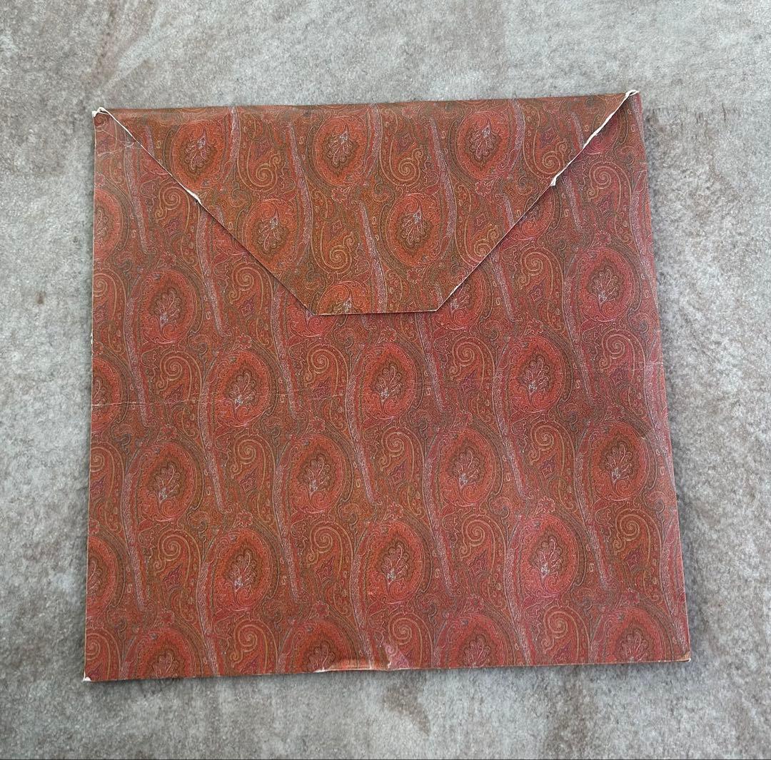 【美品】ETRO／エトロ シルク 大判ストール ・ショール　大判サイズ133cm