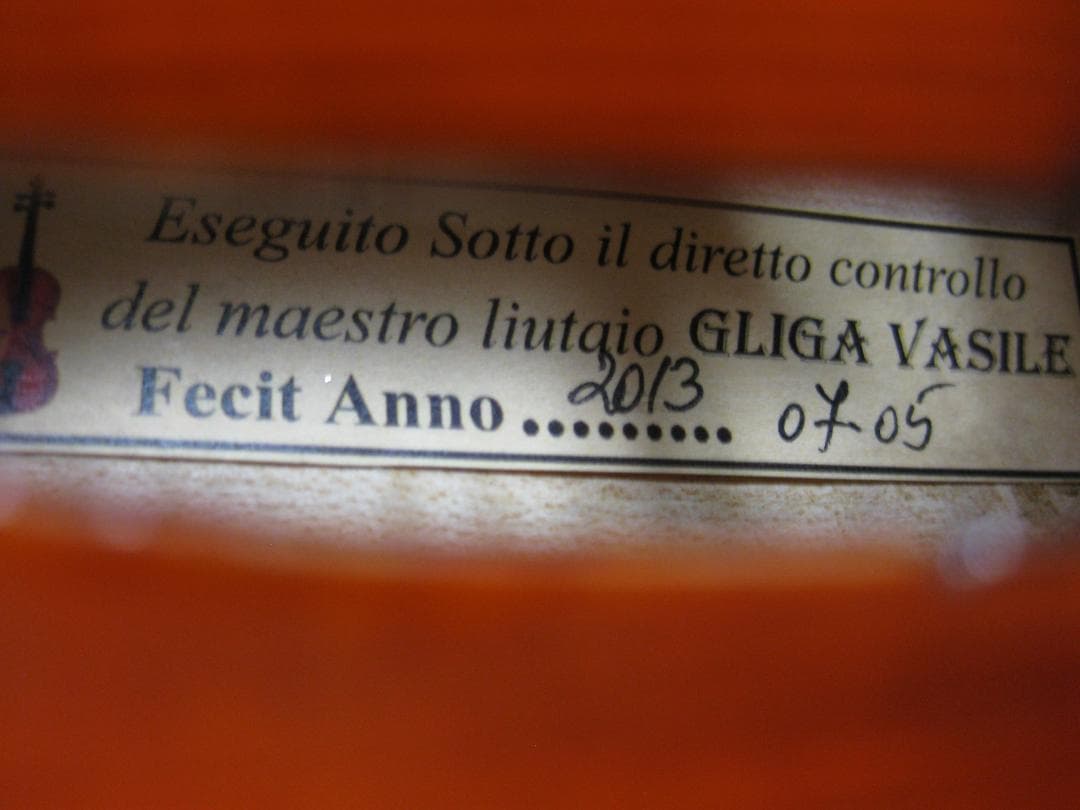 【美麗良響】 グリガ Gliga Gama バイオリン 4/4 付属品セット