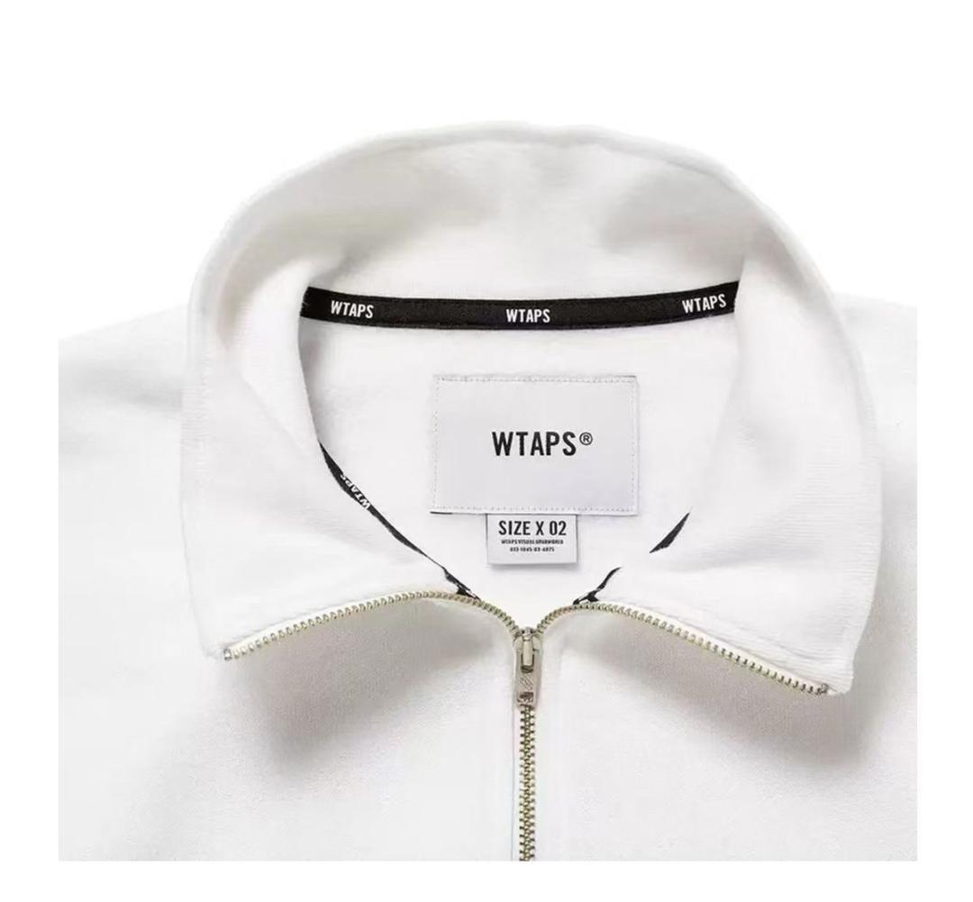WTAPS ハーフジップセーター サイズ02 ホワイト