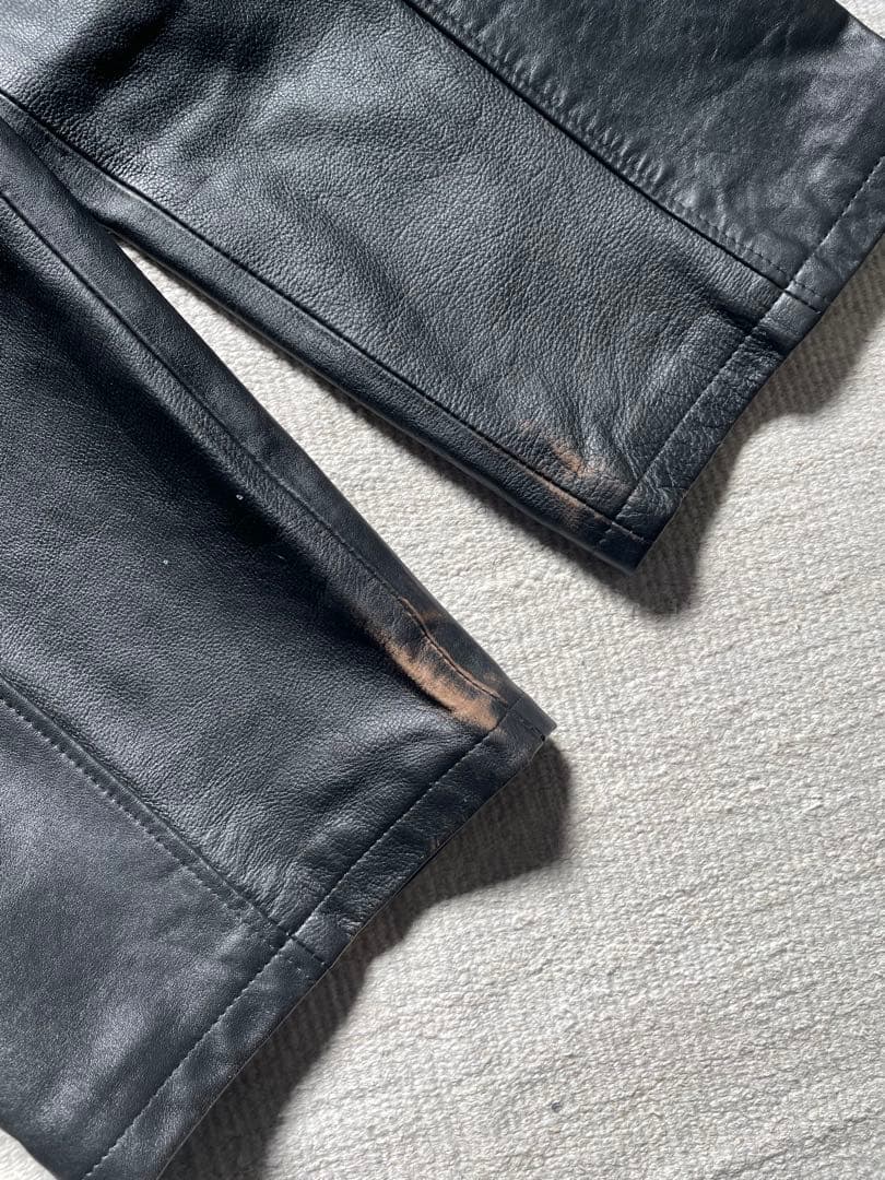 CCU レザー ブラック パンツ Size2