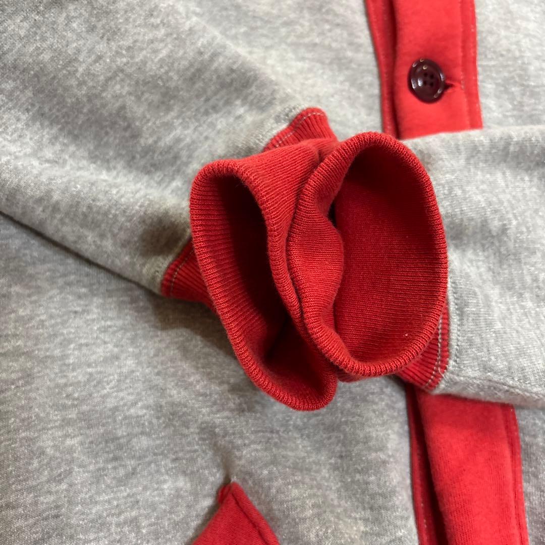 希少！CUSHMANクッシュマン ヴィンテージレプリカ スウェットボタンパーカー