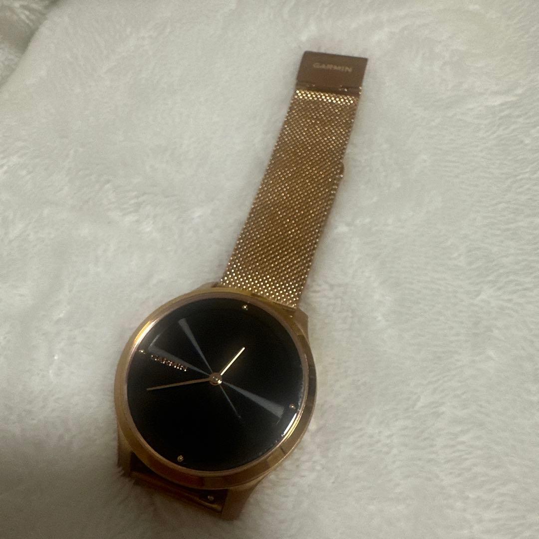 Garmin vívomove Luxe ローズピンク