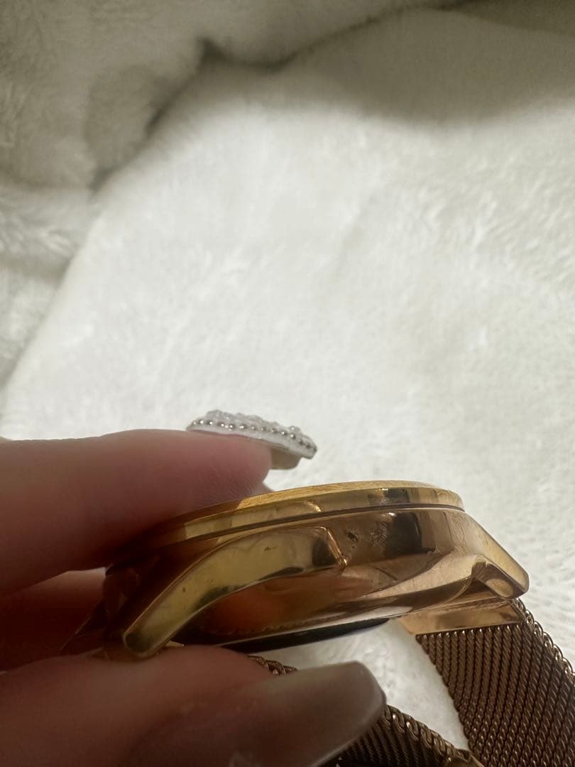 Garmin vívomove Luxe ローズピンク