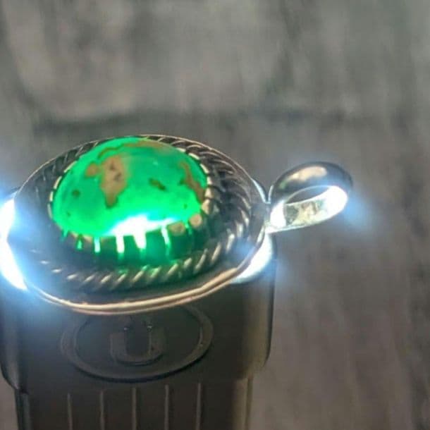 ハンドメイドのシルバーコンチョ　オールドスタイル　インディアンジュエリー風