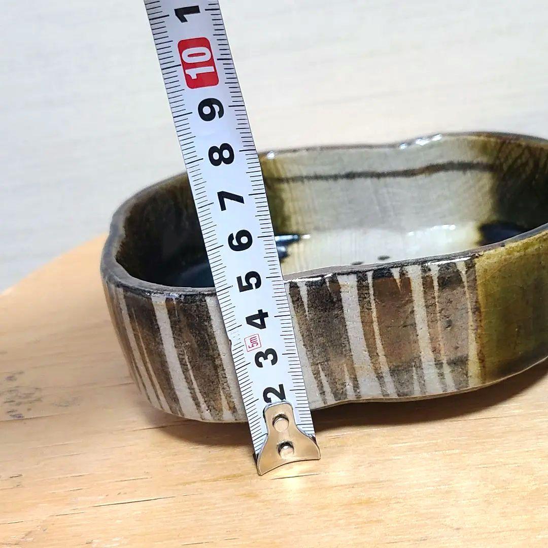 加藤作助　向付　5客　磯部焼