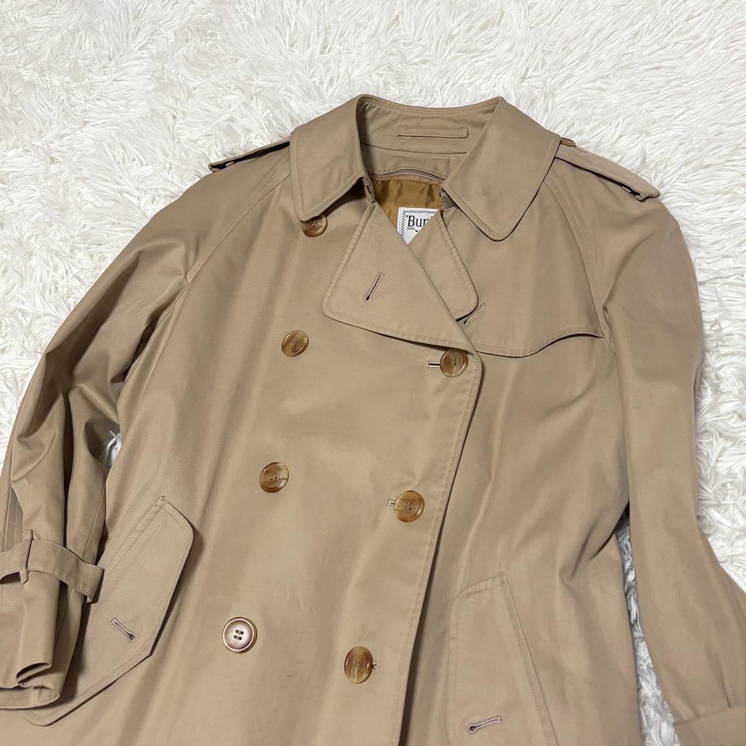 バーバリー トレンチコート ノバチェック ライナー付 ベージュ 着丈112cm