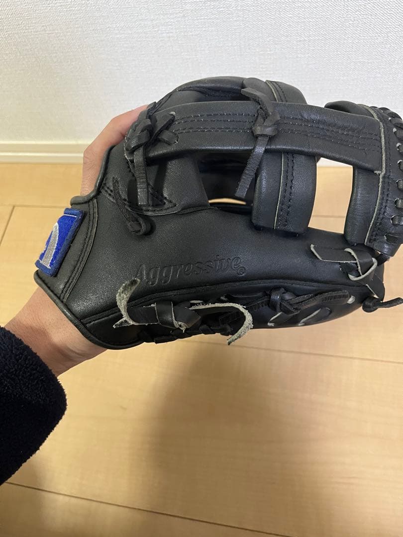 と*こ様 激レア廃盤モデル！Slugger KSG-L5S 黒色グローブ　辻発彦