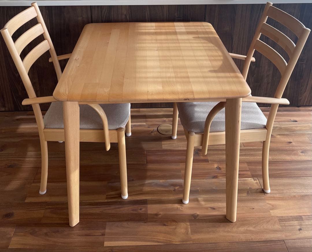 ニトリ　ダイニングテーブル　Nコレクション　90cm