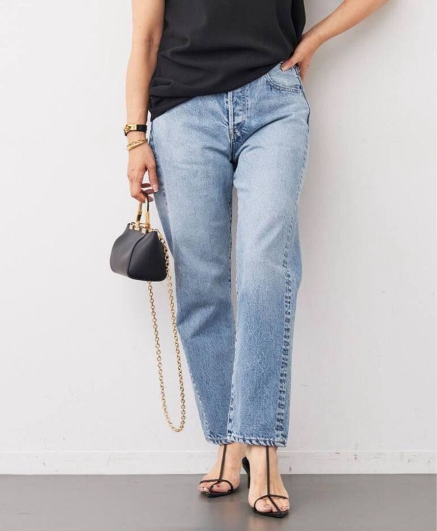 Sky　新品未使用　Madison blue テーパードデニム　38