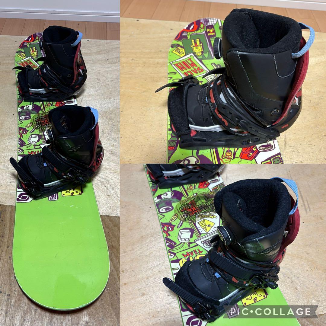 SALOMON スノーボード 子供用スノーボード キッズ スノボ ボードセット