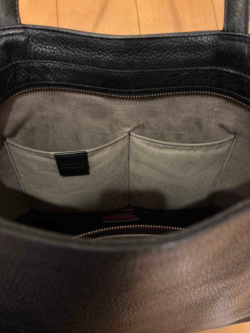 ハッシュタグ　レザー　トートバッグ