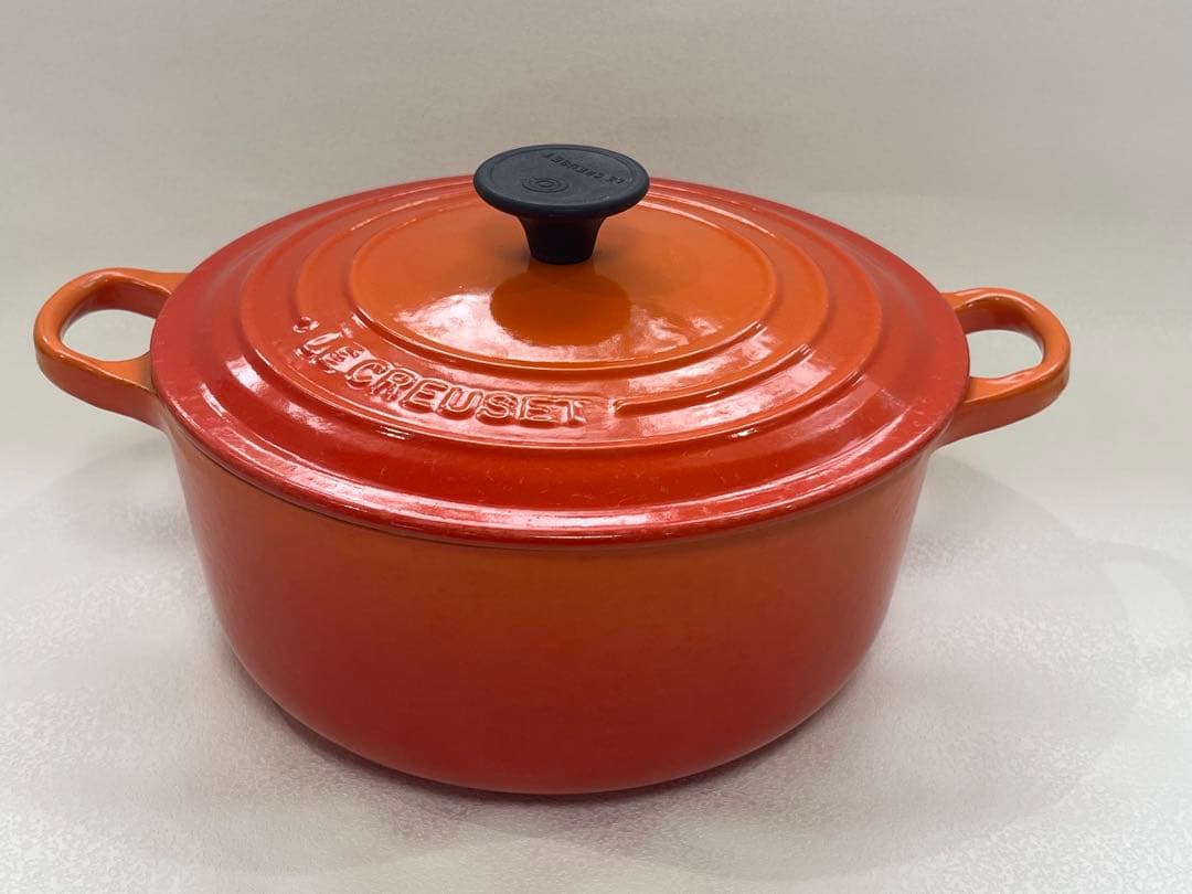 ルクルーゼ ココットロンド　20 オレンジ