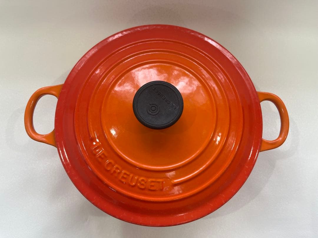 ルクルーゼ ココットロンド　20 オレンジ