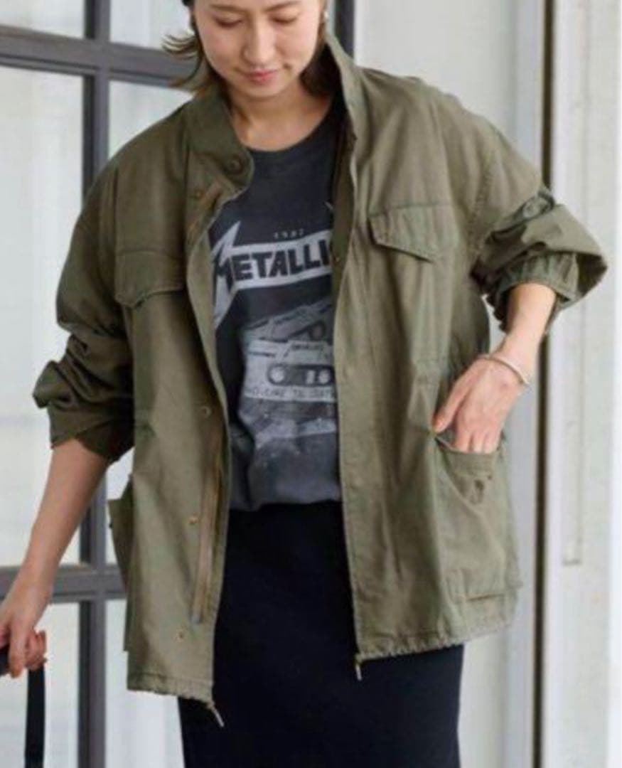 フレームワーク　リップストップミリタリーブルゾン