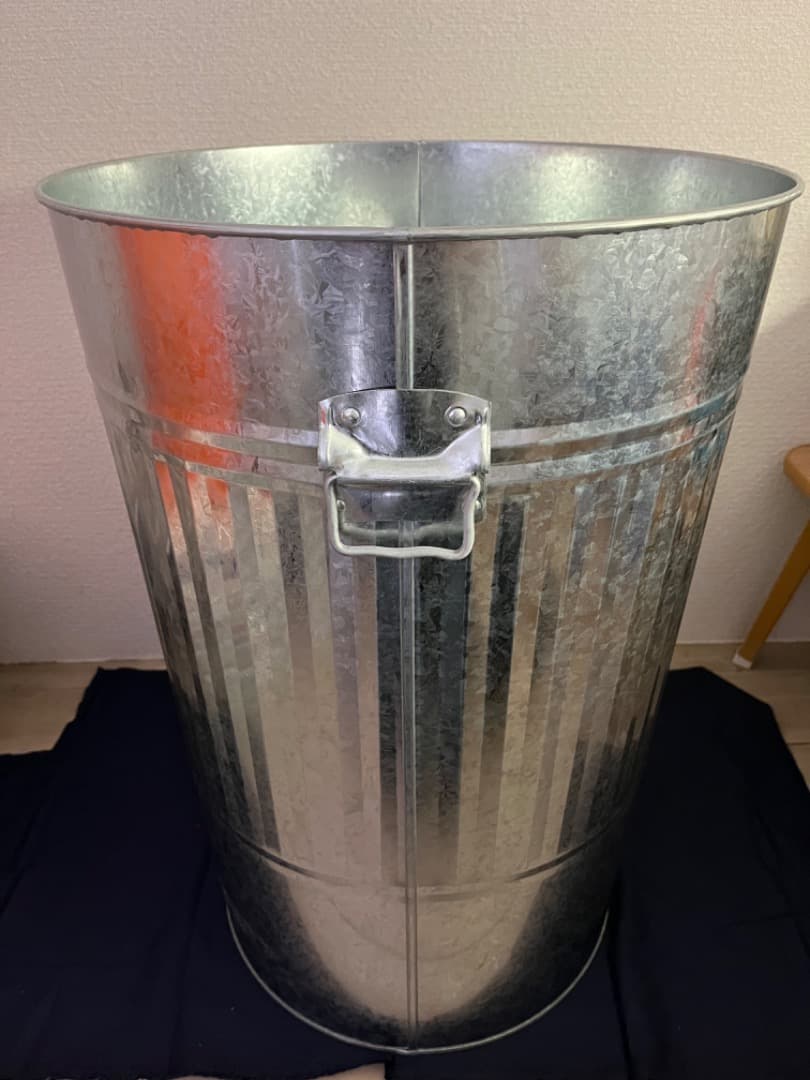 OBAKETS ブリキ　オバケツ　Ｍ70 + Ｍ45 2個セット