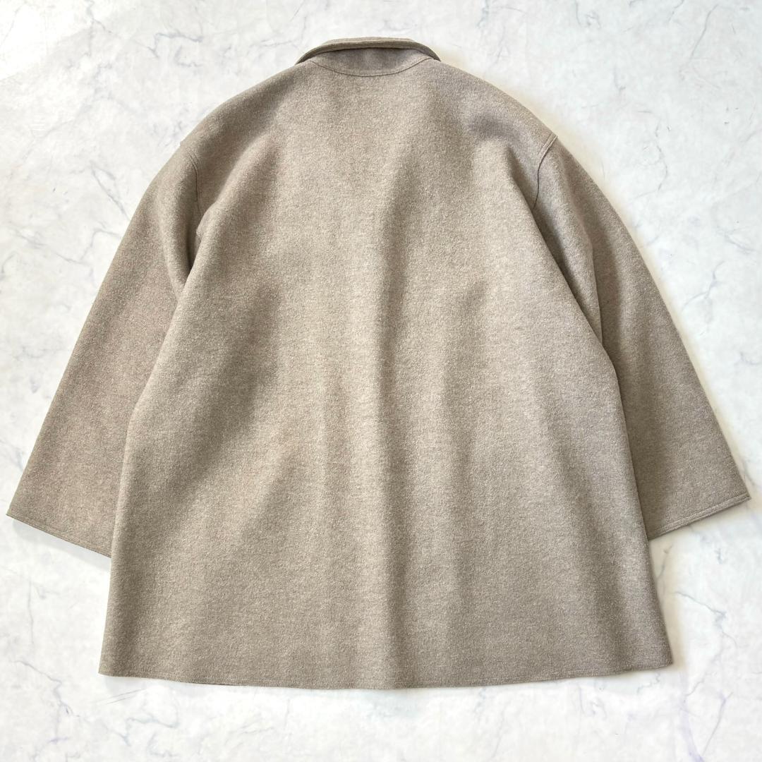 ヨーガンレール ステンカラーコート ウール ベージュ サイズM tm4