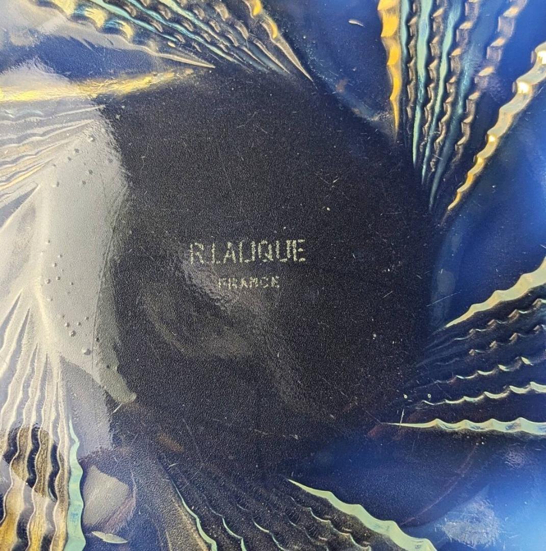 本人作 ルネ・ラリック フルロン 大皿 28cm オパルセント1935アールデコ