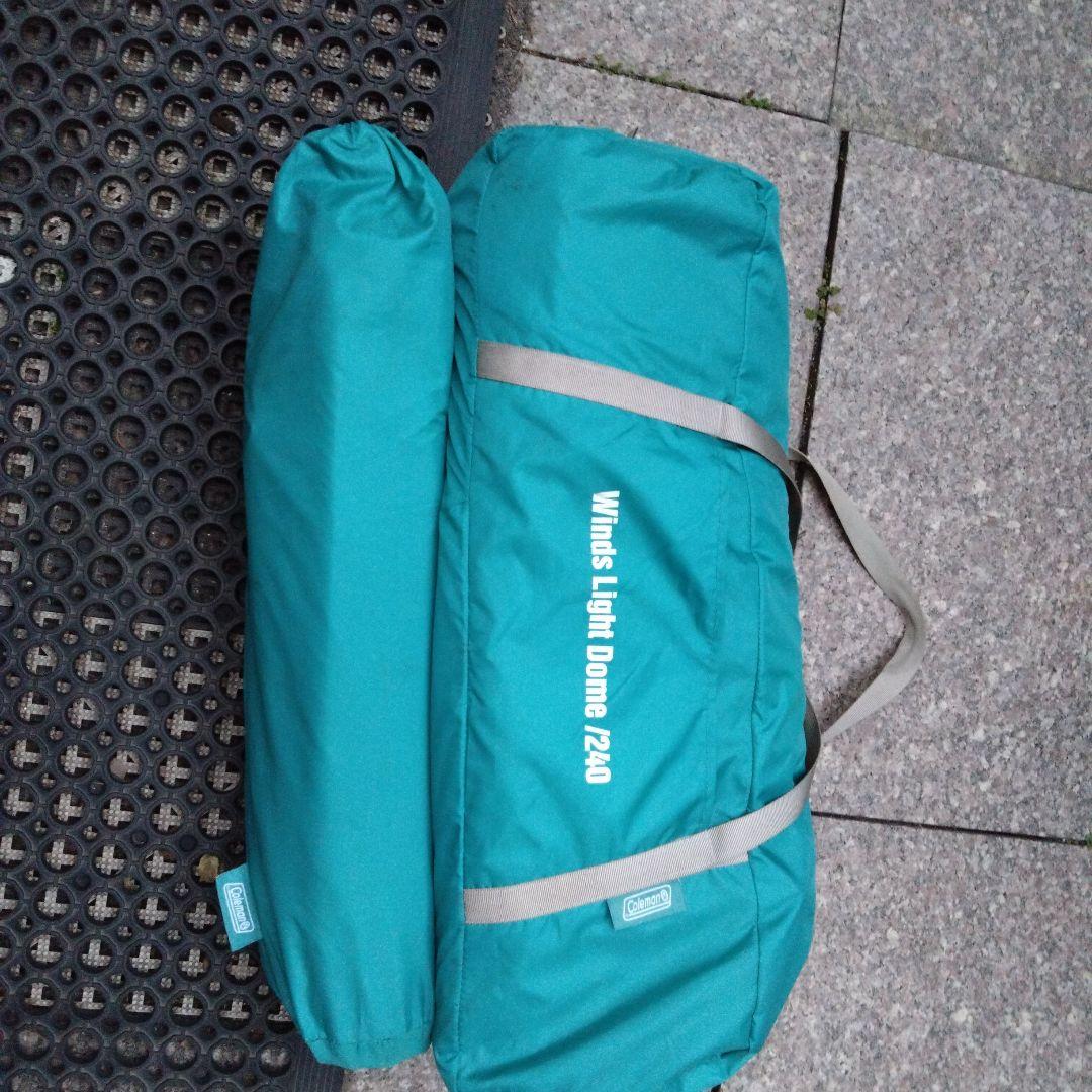 くろ　コールマン　ウインズライトドーム/240 ＆ウインズライトヘキサ