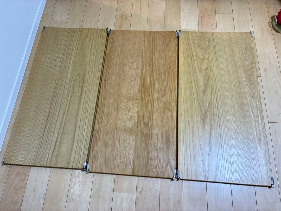 3枚 無印良品 ステンレスユニットシェルフ 追加棚 幅84cmタイプ用 A