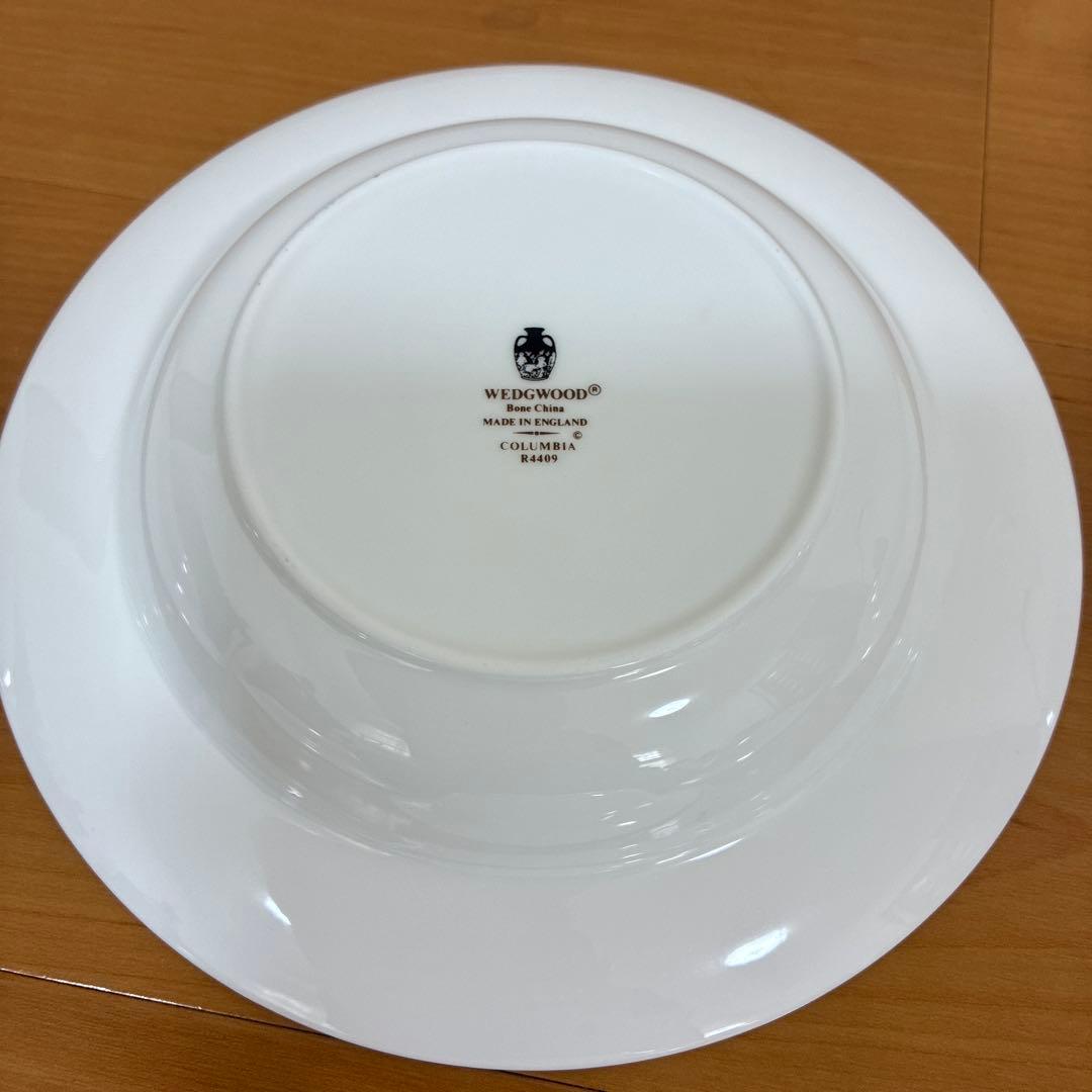 ウェッジウッド コロンビアセージグリーン スープ皿 黒壷　6枚まとめ売り