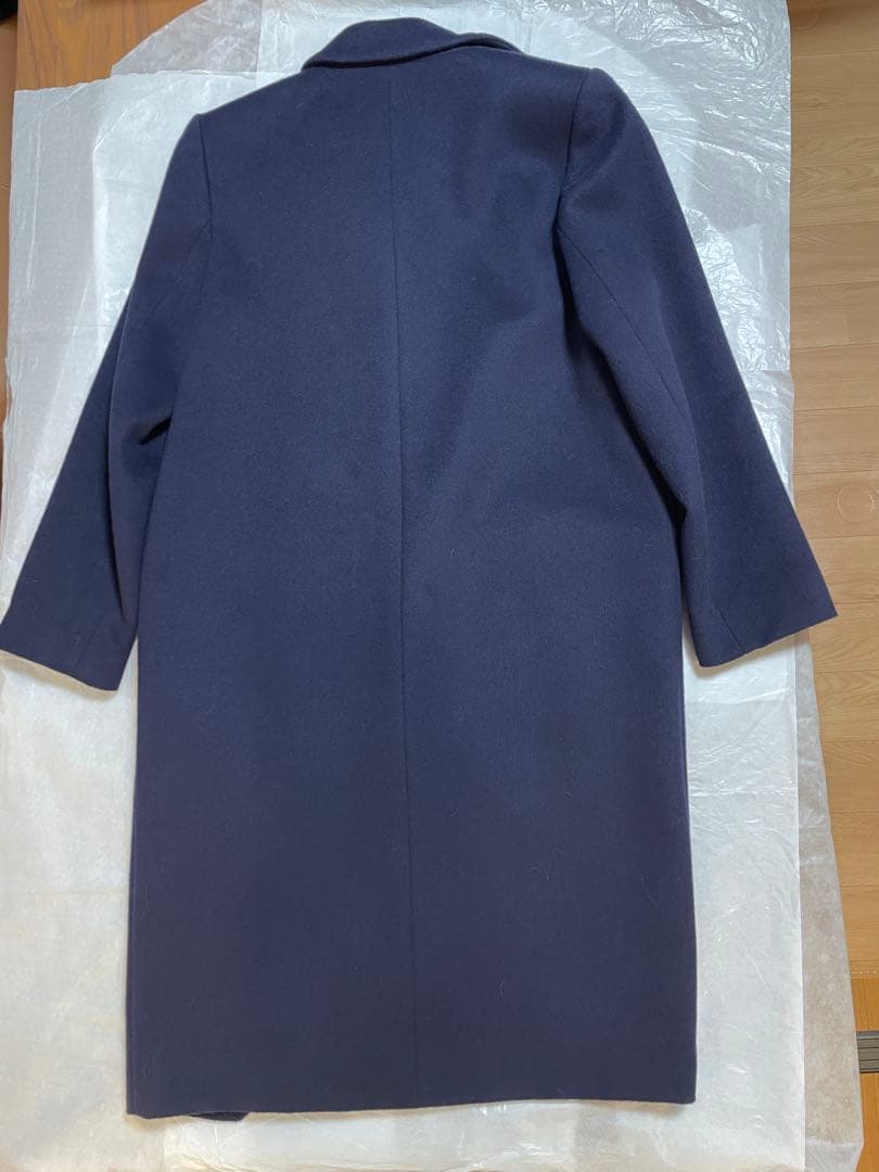 theory luxe チェスターコート ネイビー　038