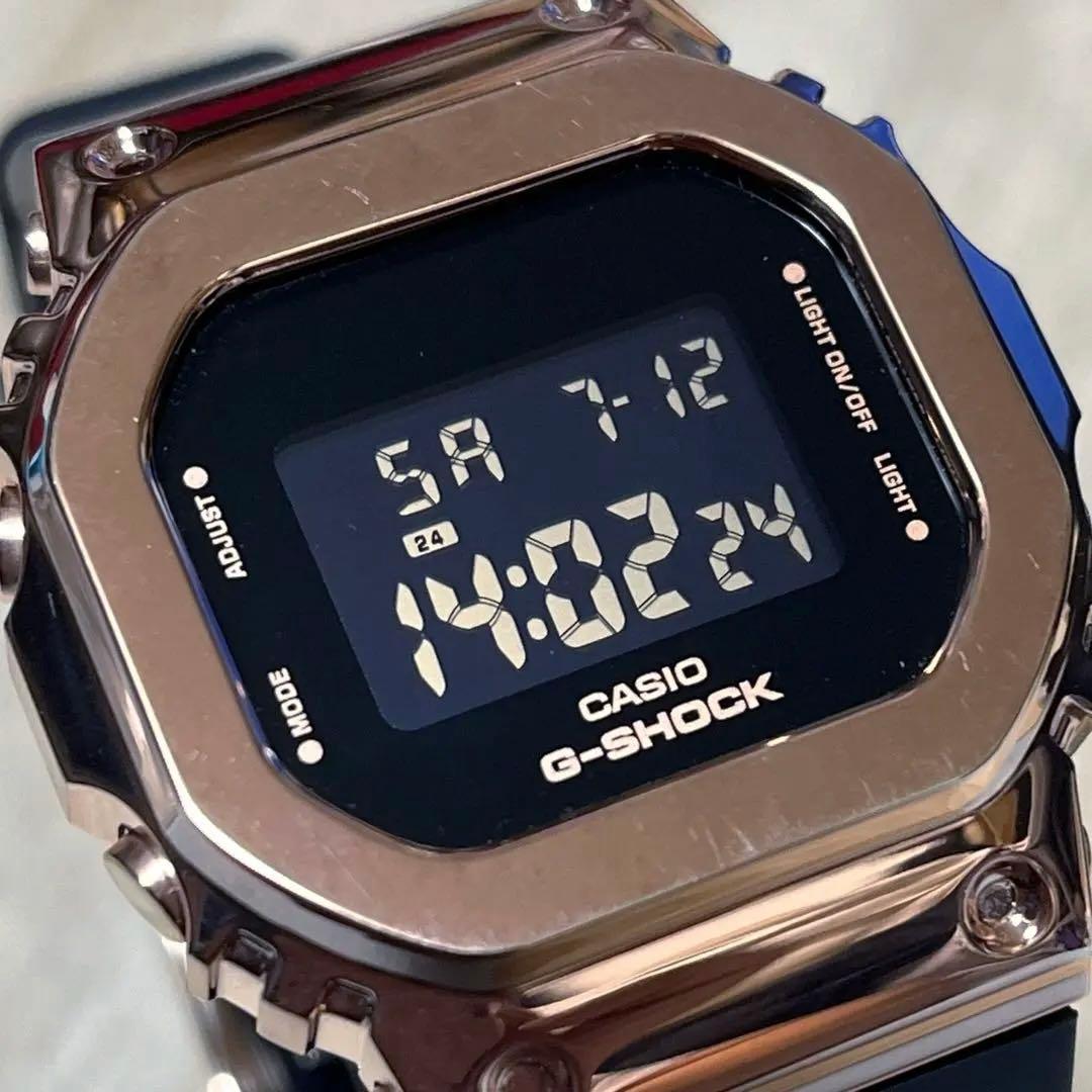 【美品】G-SHOCK GM-S5600PG海外限定モデル／ピンクゴールド