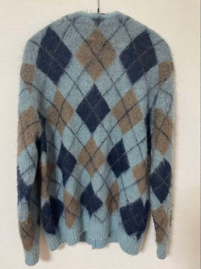 ニードルス　アーガイル柄カーディガン