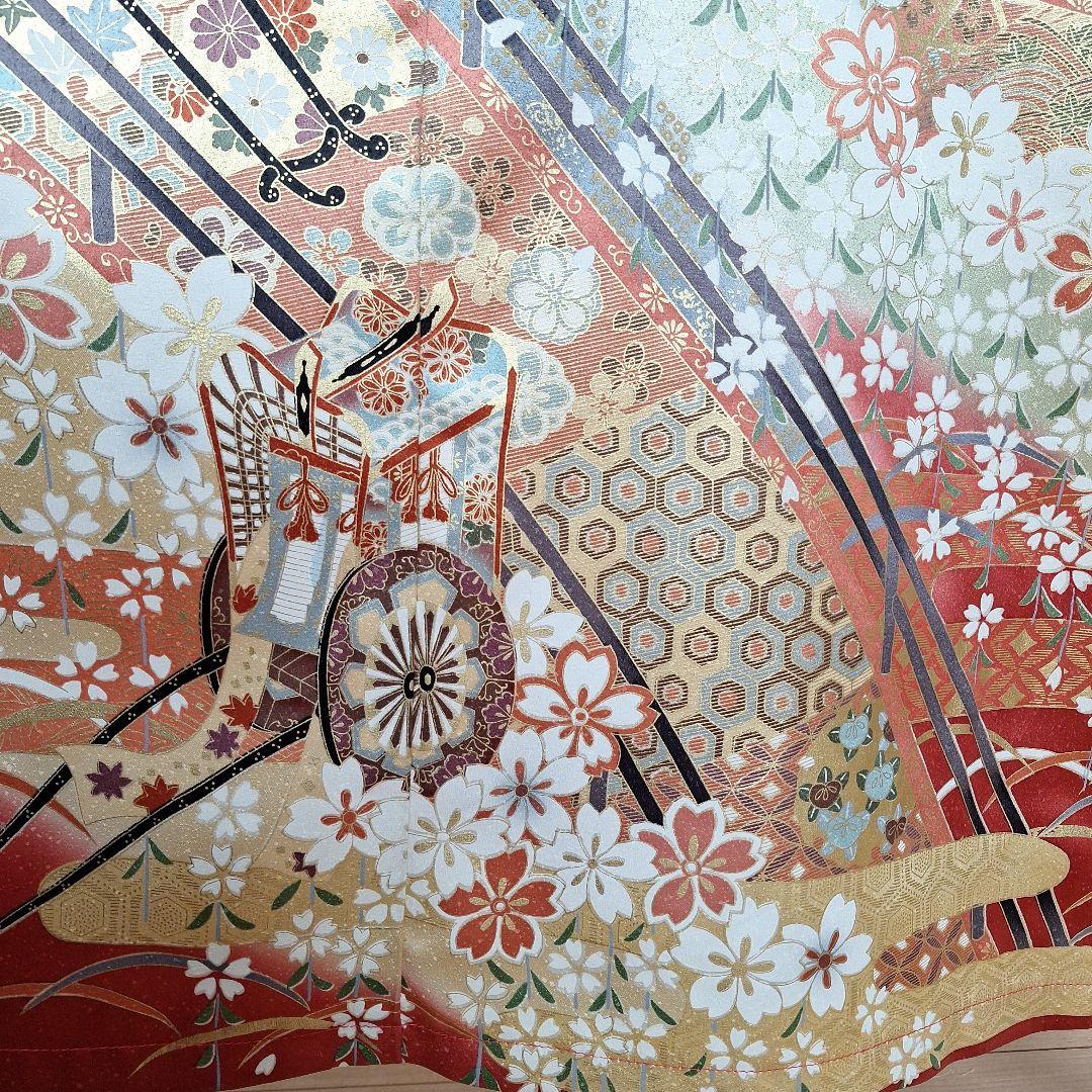 着物リメイクワンピース3669