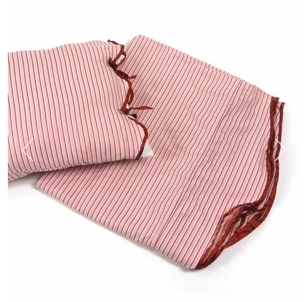 casselini ストライプ布団カバーセット