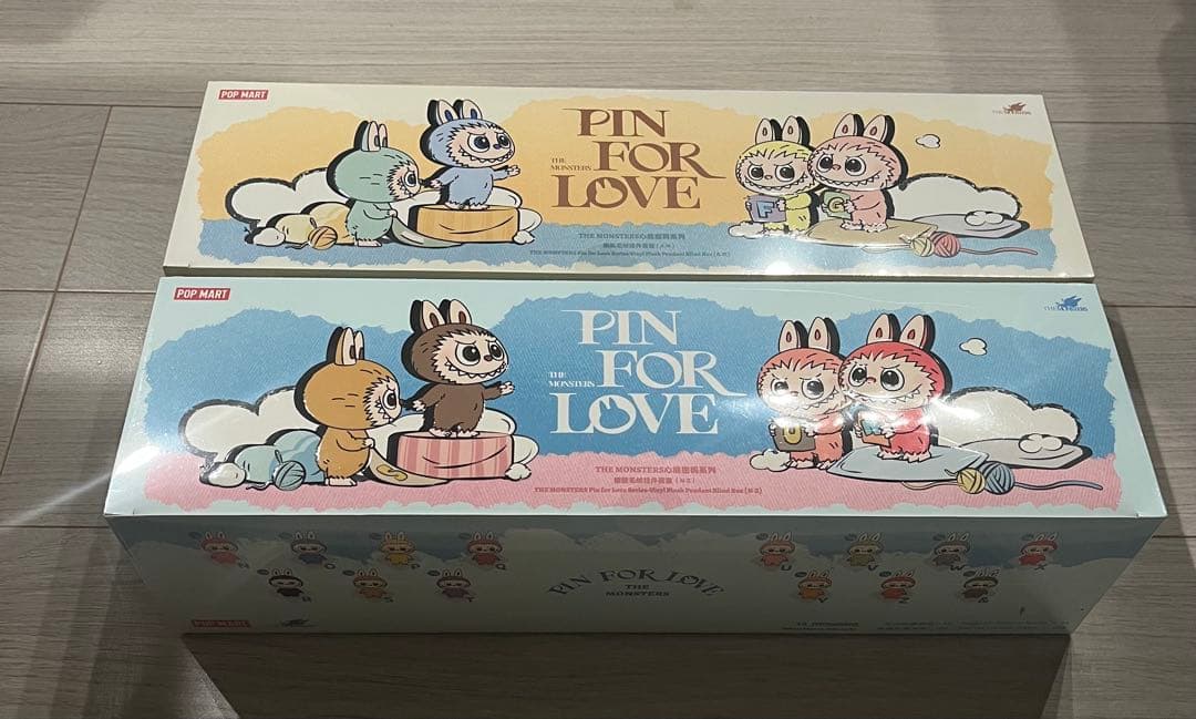 【シュリンク付】 ラブブ PIN FOR LOVE アソートボックス 2箱セット