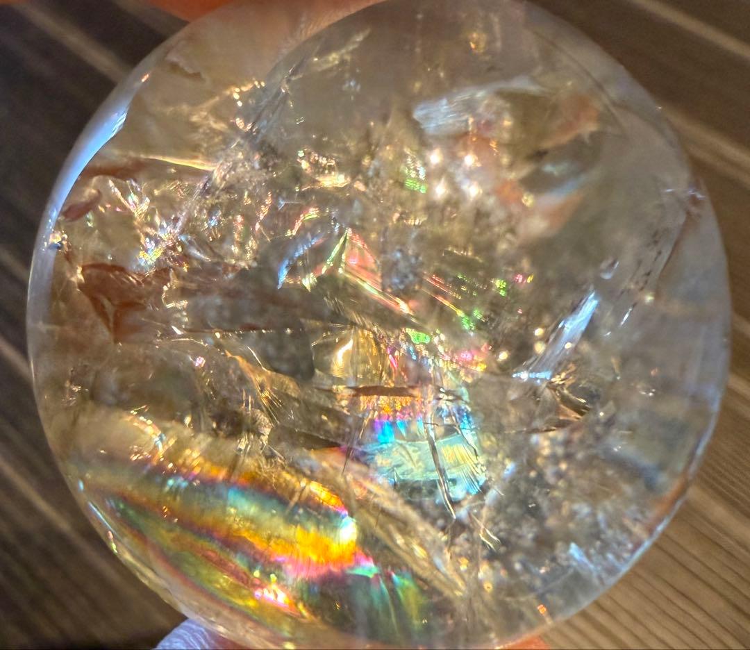 レア♡ ブルーニードル シトリン スフィア 丸玉 ② ブルーラダー 天然石