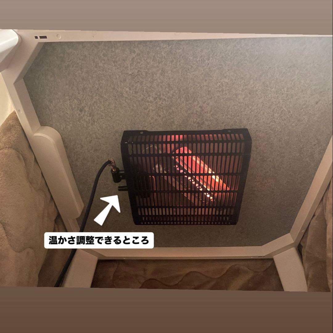 【期間限定価格】ニトリ　こたつ　正方形　ダークブラウン