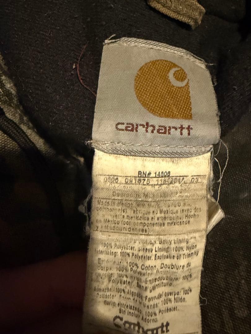 ぽ*ど様 Carhartt Realtree Camo Active Jacke