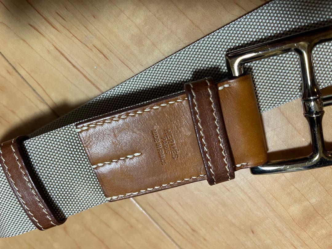hermes エトリヴィエール 80 コンビ エルメス ベルト