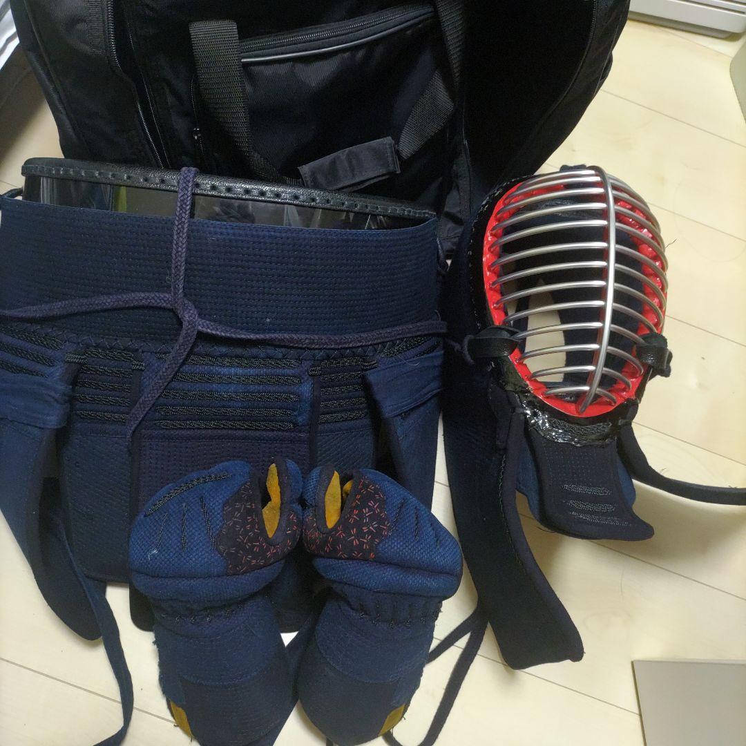 【美品】中学剣道防具、防具袋一式