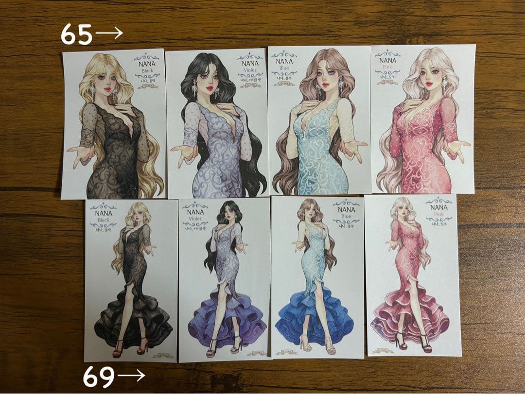 人物ステッカー　hwara様