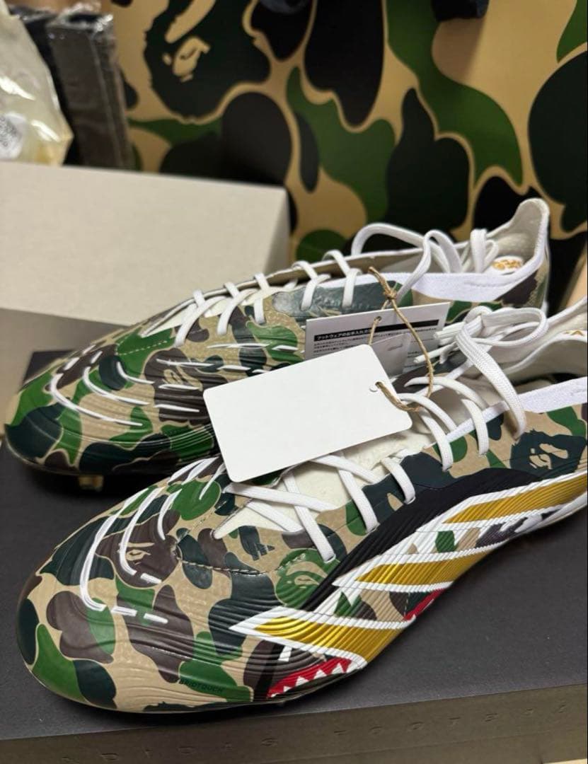 アディダス BAPE × ADIDAS プレデター エリート コラボ 26.0