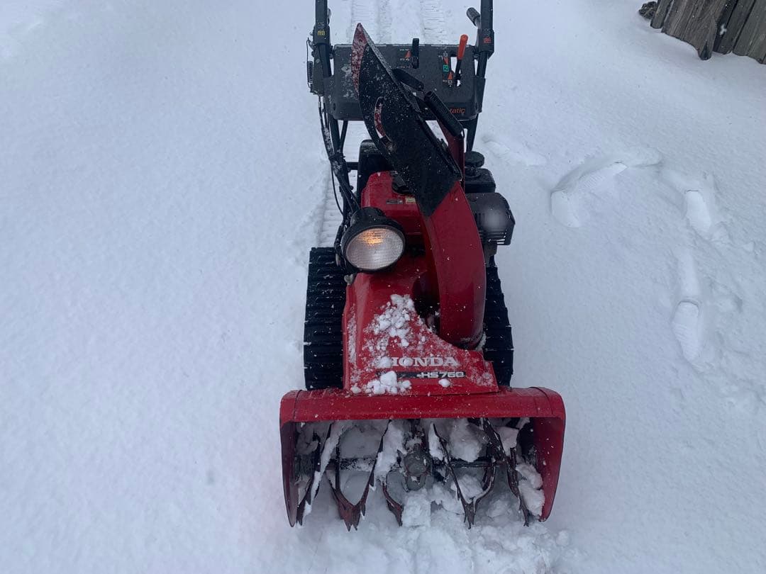ホンダ HS760 除雪機 一連の動作確認済み