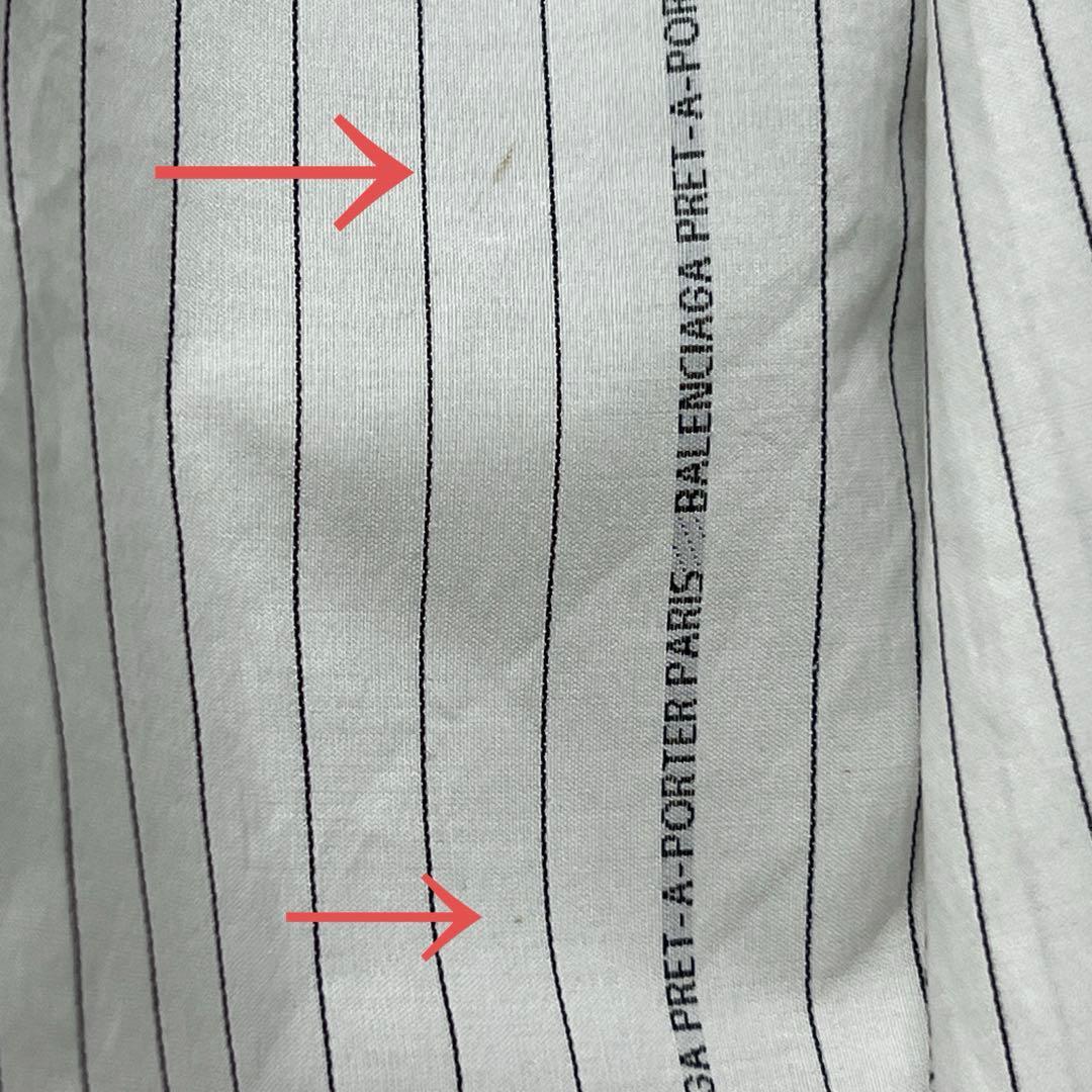 ★定価14万★ BALENCIAGA ピンストライプシャツ